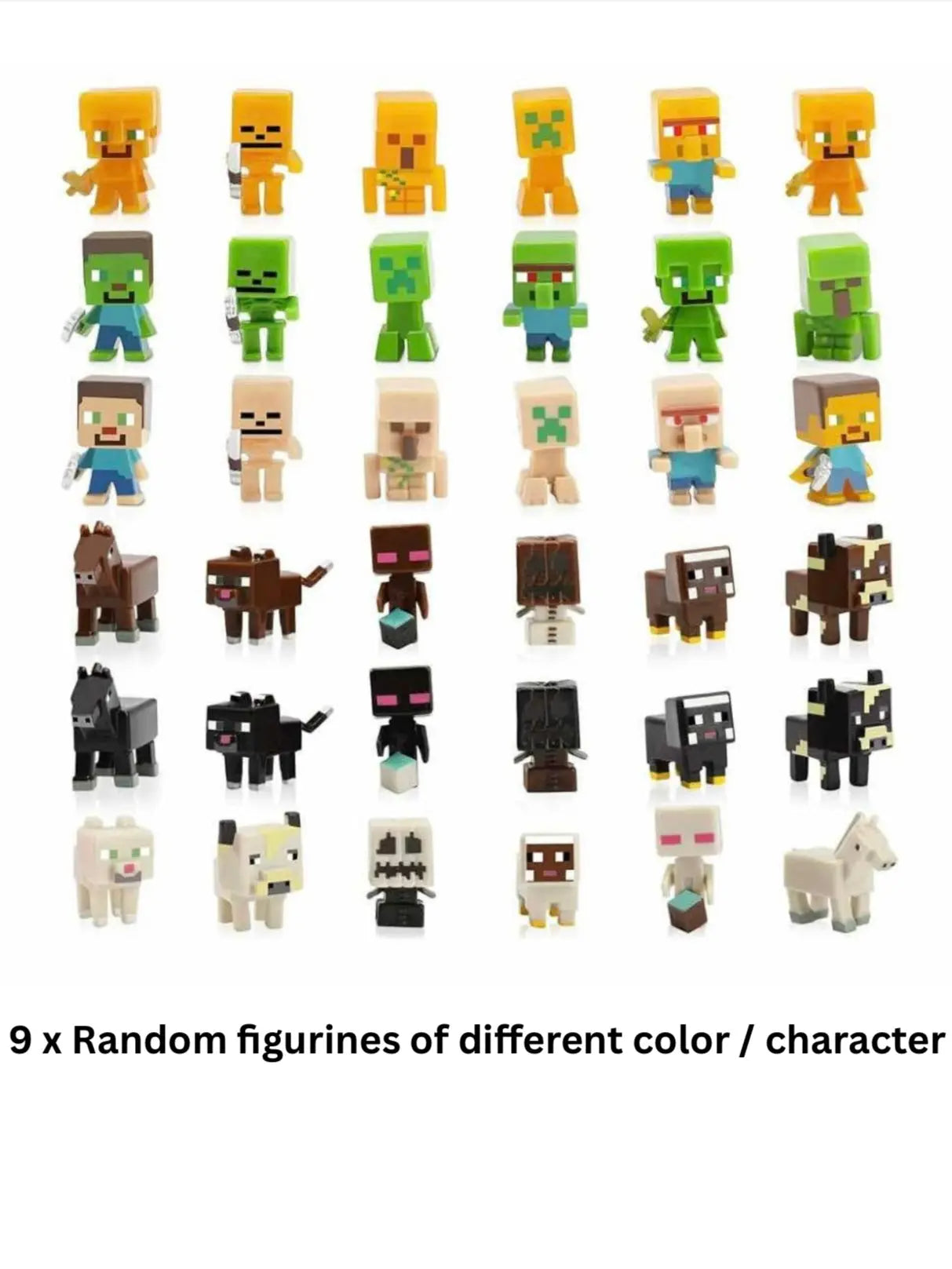 Minecraft figurines