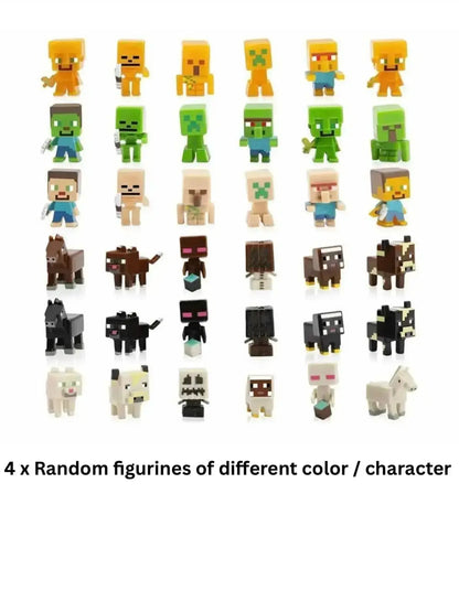 Minecraft figurines 