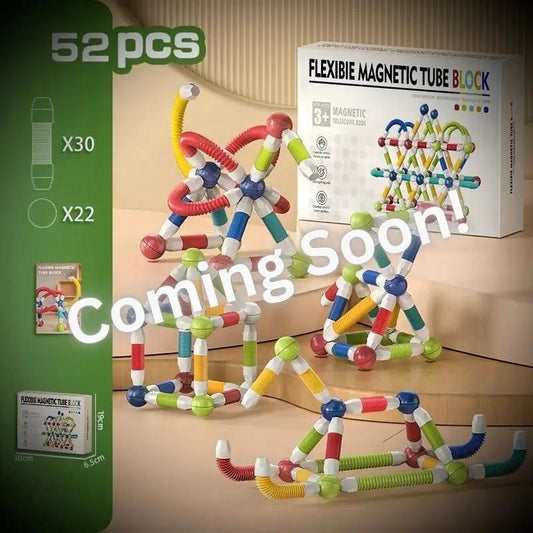 Flexible Magnetic Tube - 52pcs Hello Season