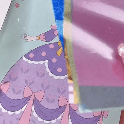 Video of applying fabric onto dress up template 