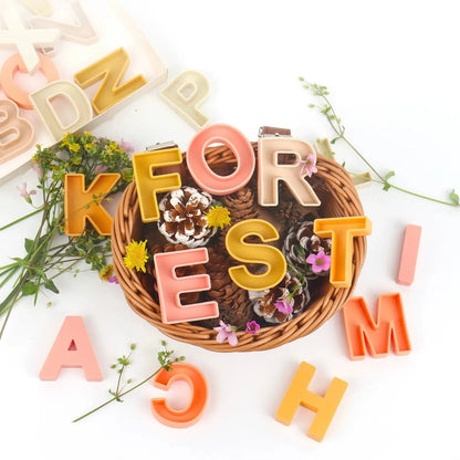 Silicone Alphabet Letters
