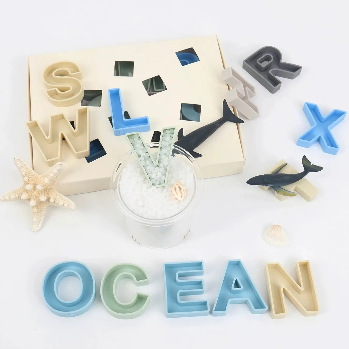 Silicone Alphabet Letters